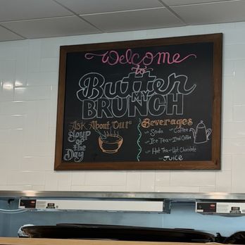 Butter My Brunch - Welcome sign - Breakfast & Brunch Near Me - Grapevine, Texas