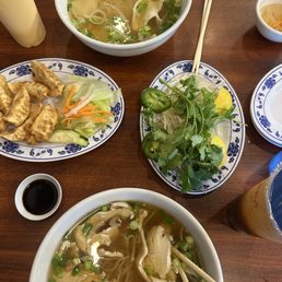 Phở Ga (21) Fried Potsticker (8 pcs)Trà Thái Trân Châu (59b) Thai Tea w/Boba (59b)Sinh Tố Xoài (64) Mango Smoothie (64) 10/10 all the time! Phở Ga (21) Fried Potsticker (8 pcs)Trà Thái Trân Châu (59b) Thai Tea w/Boba (59b)Sinh Tố Xoài (64) Mango Smoothie (64) 10/10 all the time!