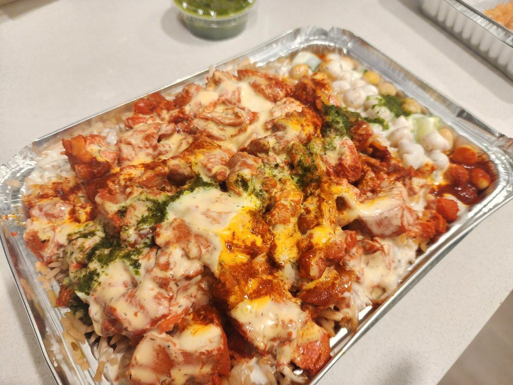 Food from District Chicken & Gyro