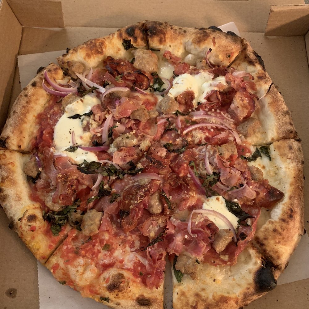 V Pizza Brier Creek + Flask - Carnivore pizza - Chicken Wings Near Me - Raleigh, North Carolina V Pizza Brier Creek + Flask - Carnivore pizza - Chicken Wings Near Me - Raleigh, North Carolina