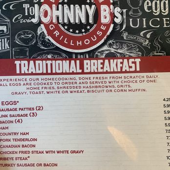 Johnny B’s Grillhouse - Breakfast & Brunch Near Me - Winston-Salem, North Carolina