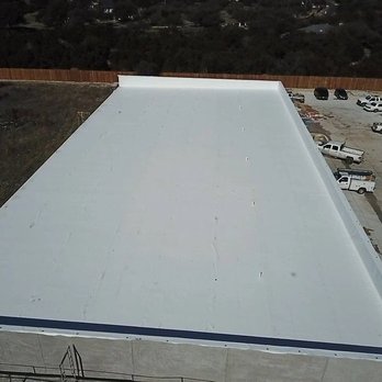 Integro Roofing - Commercial TPO build near completion. - Roofing Near Me - Leander, Texas Integro Roofing - Commercial TPO build near completion. - Roofing Near Me - Leander, Texas