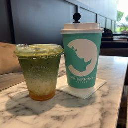 Matcha and latte Matcha and latte