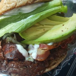 Bacon avacado ranch burger Bacon avacado ranch burger