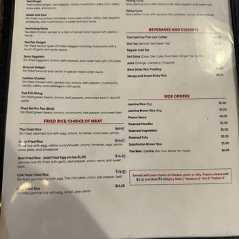 Jai Thai - Menu - Thai Near Me - Seattle, Washington