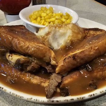 Chix Restaurant - Steak Manhattan Plate was soooo good! - Burgers Near Me - Streator, Illinois