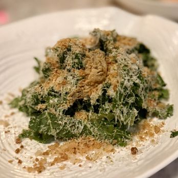 Camila - Kale ceasar salad- this salad so surprisingly so good. The fried anchovies just really put it over the top - Desserts Near Me - Chattanooga, Tennessee Camila - Kale ceasar salad- this salad so surprisingly so good. The fried anchovies just really put it over the top - Desserts Near Me - Chattanooga, Tennessee