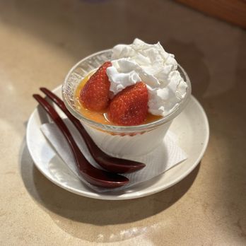 Meiji Seimen - Panna cotta apricot - Noodles Near Me - Costa Mesa, California