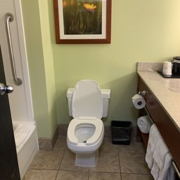 Green bathroom Green bathroom