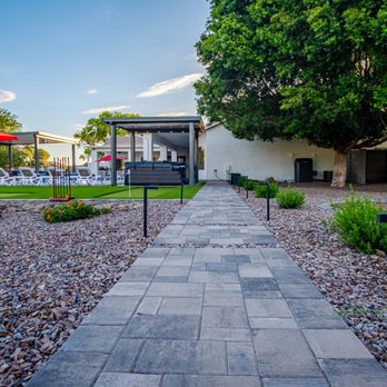 Urban Outdoor Solutions - Modern Step Pad Design with Path Lighting - Landscape Architects or Designers Near Me - Chandler, Arizona Urban Outdoor Solutions - Modern Step Pad Design with Path Lighting - Landscape Architects or Designers Near Me - Chandler, Arizona
