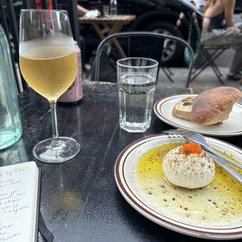 Cellar 36 - Burrata + trout roe - Wine Bars Near Me - New York, New York Cellar 36 - Burrata + trout roe - Wine Bars Near Me - New York, New York