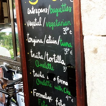 Bo de B - the menu - Sandwiches Near Me - Barcelona, B Bo de B - the menu - Sandwiches Near Me - Barcelona, B