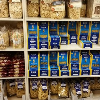D. Coluccio & Sons - Pasta shelf (portion) - Cheese Shops Near Me - Brooklyn, New York