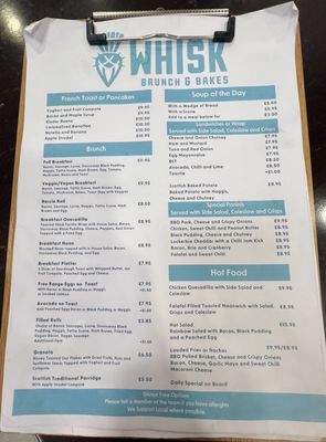 Menu photo 2 Whisk Away Café Inverness, 