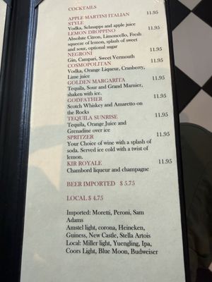 Menu photo 1 Ciro Ristorante Aldie, VA Menu photo 1 Ciro Ristorante Aldie, VA