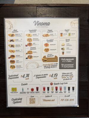 Menu photo 1 Vinoma Rohnert Park, CA Menu photo 1 Vinoma Rohnert Park, CA