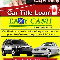 Eazy Cash - Car Title Loans Ottawa