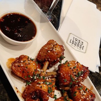 1933 Lounge - DELICIOUS asian chicken lollipops! - Steakhouses Near Me - Fishers, Indiana
