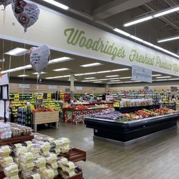 the interior of a grocery store the interior of a grocery store