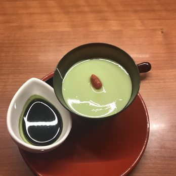 ICHIRAN - Brooklyn - NOPE, nasty matcha almond pudding, it taste like almond powder. - Ramen Near Me - Brooklyn, New York