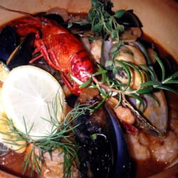 Restaurant Pasta - Fischsuppe.....