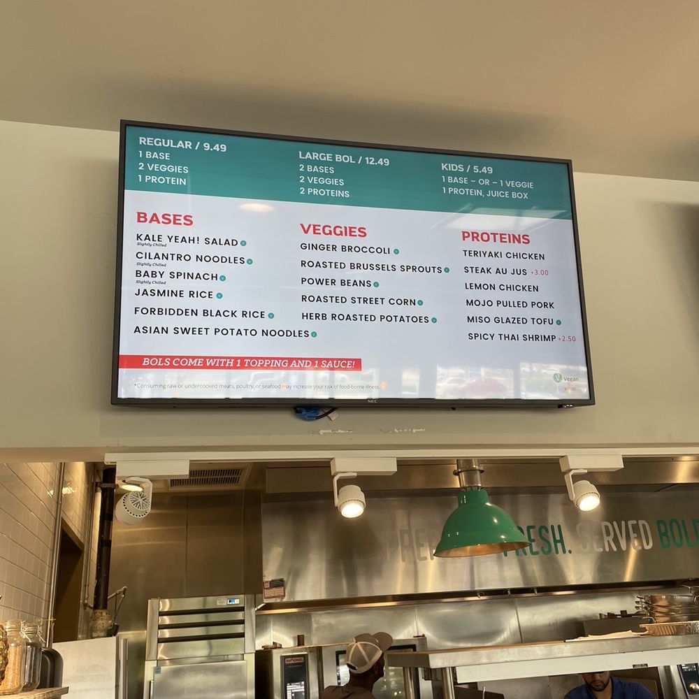 Bolay - Menu 4/16/22 - New American Near Me - Boca Raton, Florida