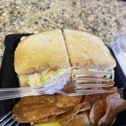 Roadhouse Market - Turkey Club. Dork to demonstrate size