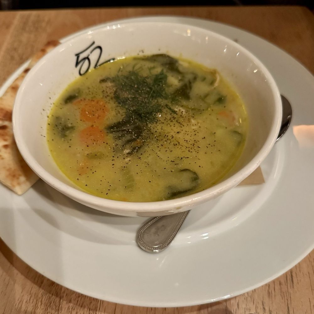 Seasons 52 - Farmhouse chicken soup - New American Near Me - North Bethesda, Maryland