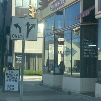 Sidewalk Cafe - The soup is advertised on the window! - Breakfast & Brunch Near Me - Painesville, Ohio Sidewalk Cafe - The soup is advertised on the window! - Breakfast & Brunch Near Me - Painesville, Ohio