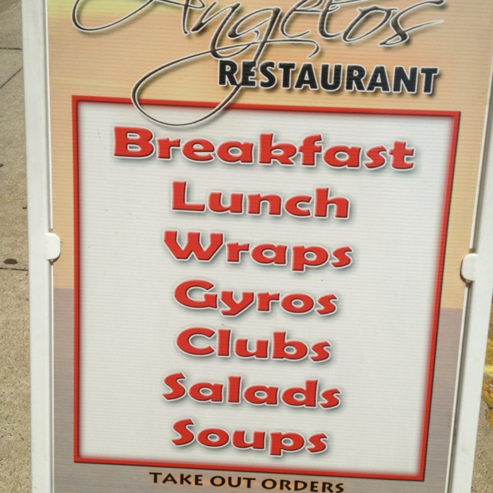 Angelo's Restaurant - Sign out front - American Near Me - Easton, Pennsylvania Angelo's Restaurant - Sign out front - American Near Me - Easton, Pennsylvania
