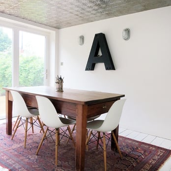 Little-Persia - A Persian Afghar rug in a modern setting. - Rugs Near Me - Glasgow, GLG