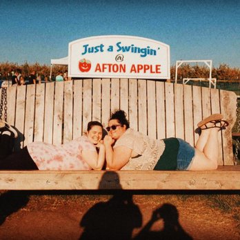 Afton Apple Orchard - My girlfriend and I being basic fall broads. This swing is so cool! - Fruits & Veggies Near Me - Hastings, Minnesota Afton Apple Orchard - My girlfriend and I being basic fall broads. This swing is so cool! - Fruits & Veggies Near Me - Hastings, Minnesota