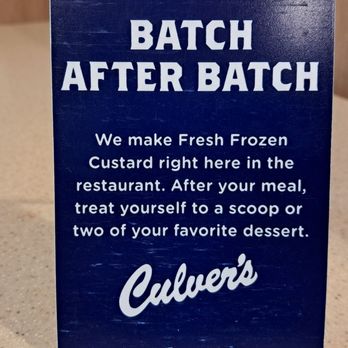 Culver's - Custard - Burgers Near Me - Tomah, Wisconsin