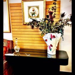 Second Showing - Beautiful Black Buffet Table