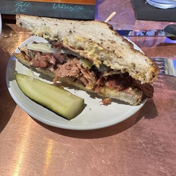 Finney's Crafthouse - Stevenson Ranch - My portion of Pastrami Reuben - New American Near Me - Stevenson Ranch, California