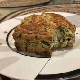 Kale cheddar scone