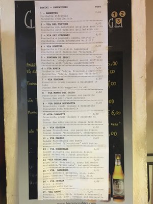 Menu photo 8 Angrypig Birretta & Porchetta Rome, RM Menu photo 8 Angrypig Birretta & Porchetta Rome, RM