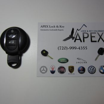 APEX Locksmith - mini cooper car key replacement - Keys & Locksmiths Near Me - Denver, Colorado APEX Locksmith - mini cooper car key replacement - Keys & Locksmiths Near Me - Denver, Colorado