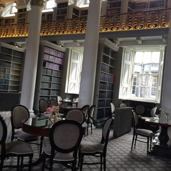 Colonnades - A library, the most beautiful place to enjoy high tea! - Sandwiches Near Me - Edinburgh, EDH