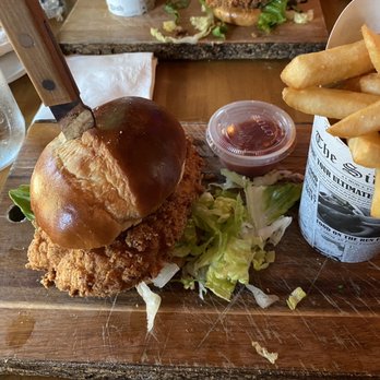 The Bronx Public - Crispy Chicken Sandwich - Sports Bars Near Me - Bronx, New York The Bronx Public - Crispy Chicken Sandwich - Sports Bars Near Me - Bronx, New York