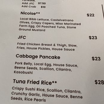 Locals Raw Bar - Menu items - Sushi Bars Near Me - Beaufort, South Carolina