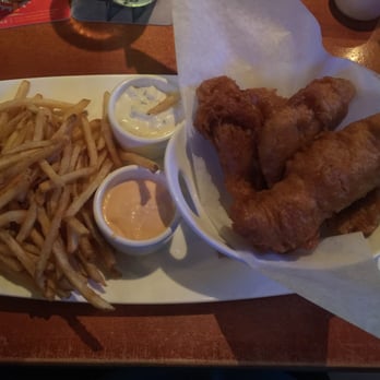 Yard House - Now having some Fish and Chips and it looks delicious - Bars Near Me - Houston, Texas