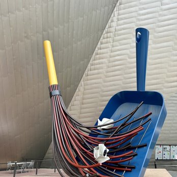 Golden Triangle - Big Sweep, at the entrance to Denver Art Museum - Museums Near Me - Denver, Colorado