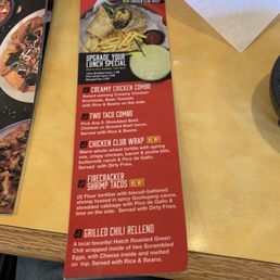 Menu Menu