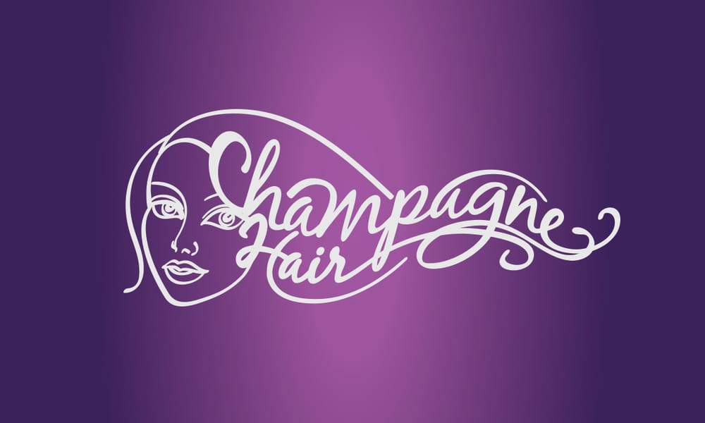 Champagne Hair Logo
