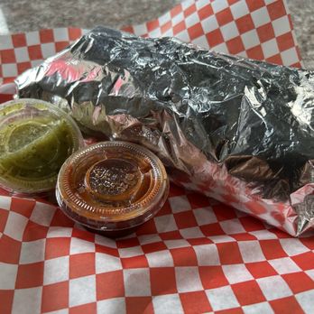 Redlands Burgers - Breakfast burrito w/ bacon & country gravy. - Breakfast & Brunch Near Me - Redlands, California Redlands Burgers - Breakfast burrito w/ bacon & country gravy. - Breakfast & Brunch Near Me - Redlands, California