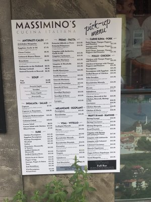 Menu photo 6 Massimino's Boston, MA