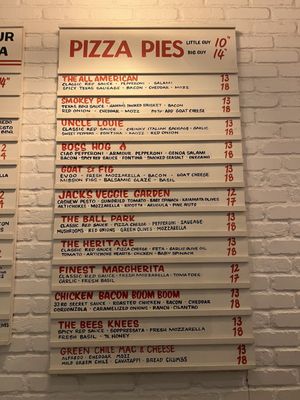 Menu photo 2 Heritage Pizza and Taproom The Colony, TX Menu photo 2 Heritage Pizza and Taproom The Colony, TX