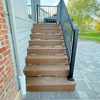 United Masonry & Hardscape - Trex stairs - Masonry/Concrete Near Me United Masonry & Hardscape - Trex stairs - Masonry/Concrete Near Me