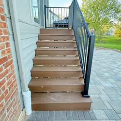 United Masonry & Hardscape - Trex stairs